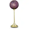 Image de DESIGN BY US Lampe à poser Ballroom, lilas, verre, soufflé à la bouche, intensité