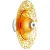 Image de DESIGN BY US Applique murale Disco Rama, ambre, verre, E27