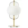 Image de DESIGN BY US Lampe à poser Shahin, 3 lampes à intensité variable, verre, hauteur 43 cm