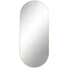 Image de House Nordic Miroir Ovale en Acier cuivré 35 x 80 cm
