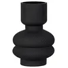 Image de Vase - Vase, verre, noir, ø15x22 cm