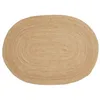 Image de House Nordic Tapis Oval en Jute Naturel 140 x 200 cm