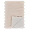 Image de House Nordic Couverture en fausse fourrure blanche 130 x 180 cm