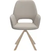 Image de Chaise en tissu GRAHAM coloris beige