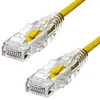 Image de PROXTEND SLIM U/UTP CAT6 LSZH AWG 28 YELLOW 4M