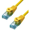 Image de PROXTEND CAT6A U/UTP CU LSZH câble Ethernet Jaune 75CM