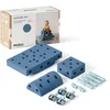 Image de Modu Jouet de Marque Modèle 14 TLG. Baukasten Starter-Set Playsystem Curiosity Von 0-6 Jahre - Deep Blue/Sky Blue