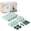 Image de Modu Jouet de Marque Modèle 14 TLG. Baukasten Starter-Set Playsystem Curiosity Von 0-6 Jahre - Ocean Mint/Forest Green