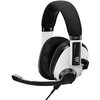 Image de Epos H3 Hybrid   Casque Bluetooth pour Jeux Vidéo   Câble pour Console & PC USB-A 3.5 mm   Double Micro   Casque Audio Léger et Réglable   Batterie Résistante - Blanc