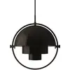Image de GUBI Suspension Multi-Lite, Ø 27 cm, noir/noir