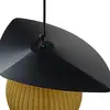 Image de Suspension d'extérieur Gubi Satellite, 57 x 36 cm, noir/or moutarde