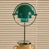 Image de Gubi lampe à poser rechargeable Multi-Lite, chrome/bleu-vert, H 30 cm