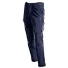 Image de MASCOT 22179-652-010 Pantalon avec poches aux genoux Noir/bleu Taille 82C51
