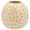 Image de Villa Collection Tana Vase de décoration Dia 18.5 x 20 cm Crème/Nougat