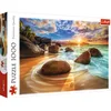 Image de Trefl 10461 Puzzle, Samudra Beach, Indien, 1000 Teile, für Kinder AB 12 Jahren, Plage de Samoudra Inde