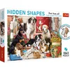 Image de Trefl - Hidden Shapes Puzzle, Amusement de Chien - 1000 + 43 Pièces, Trouvez Puzzle des Formes Cachées, Puzzles Insolites, Chiens, Amusant, Extérieur