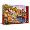 Image de Trefl Premium Plus Quality - Puzzle Tea Time: Coin au Bord de la mer - 1000 pièces, Série d'Images Nostalgiques Peintes, Pièces Parfaitement Assorties, pour Adultes et Enfants à partir de 12 Ans