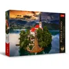 Image de Trefl Premium Plus Quality - Puzzle Photo Odyssey: Lac de Bled, Slovénie - 1000 pièces, Série de Photos Uniques, Pièces Parfaitement Assorties, pour Adultes et Enfants à partir de 12 Ans