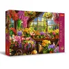 Image de Trefl Premium Plus Quality - Puzzle Tea Time : Préparation au Printemps - 1000 pièces, Série d'Images Nostalgiques Peintes, Pièces Parfaitement Assorties, pour Adultes et Enfants à partir de 12 Ans
