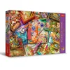 Image de Trefl Premium Plus Quality - Puzzle Tea Time : Bureau de Journaliste - 1000 pièces, Série d'Images Nostalgiques Peintes, Pièces Parfaitement Assorties, pour Adultes et Enfants à partir de 12 Ans