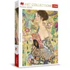 Image de Trefl - Gustav Klimt, Dame à l'éventail - Puzzle 1000 Pièces - Collection Art Collection, pour Adultes et Enfants à partir de 14 Ans
