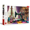 Image de Trefl - Puzzle 1000 pièces, Mon Atelier de Couture, Puzzles Classiques | Pour les enfants et les adultes de 14 ans et plus, haute qualité, divertissement créatif, pièces parfaitement ajustées,