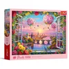 Image de Trefl - A Breath of Love - Puzzle de 1000 pièces - Paysage Urbain Floral, Divertissement créatif, Amusement, pour Adultes et Enfants de Plus de 14 Ans