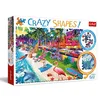 Image de Trefl - Puzzle Crazy Shapes: Plage de Miami- 600 pièces - Puzzle aux Formes folles, Puzzle aux Bords irréguliers, Puzzles Originales, Divertissement créatif pour Adultes et Enfants à partir de 10 Ans
