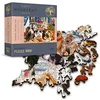 Image de Trefl - Puzzle en Bois, De L'Amitié des Chiens - 1000 Pièces, Artisanat en Bois, Formes Irrégulières, 100 Figures d'animaux, Puzzle Moderne De Qualité Supérieure, Bricolage
