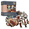 Image de Trefl - Casse-tête en Bois : Les Trésors du Grenier - 500+1 pièces, Wood Craft, Formes Irrégulières, 50 Figures, Puzzle Moderne, pour Adultes et Enfants de 12 Ans et Plus