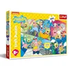 Image de Trefl - Bob l’ÉpongeBob l’Éponge sur l’île de Bikini - Puzzle 300 Pièces - Puzzle coloré avec des Personnages de Film Animé, Divertissement Créatif, Loisir pour Les Enfants à partir de 8 Ans