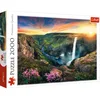 Image de Trefl, Puzzle, Wasserfall Haifoss, Island, 2000 Teile, für Kinder AB 12 Jahren, 26.85" x 37.83"