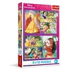 Image de Trefl - Puzzle 2 en 1 : Disney Princesse, Journées Fabuleuses - 2 x 70 Pieces, Ensemble de Deux Puzzle pour Les Enfants à partir de 4 Ans