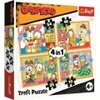 Image de Trefl 4 Puzzles - Garfield Adore Les Lasagnes