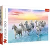 Image de Trefl 500 Pièces Qualité Premium pour Adultes et Enfants à partir de 10 Ans Puzzle, 37289, Chevaux Blancs au Galop
