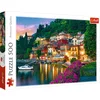 Image de Trefl, Puzzle, Comer See, Italien, 500 Teile, Premium Quality, für Erwachsene und Kinder AB 10 Jahren, Lac de Côme