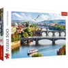 Image de Trefl, Puzzle, Prag, Tschechische Republik, 500 Teile, Premium Quality, für Erwachsene und Kinder AB 10 Jahren
