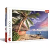 Image de Trefl - Île Bora-Bora - Puzzle de 500 pièces - Puzzle DIY avec Paysage de Vacances, Divertissement créatif, Loisir, Puzzle Classiques pour Adultes et Enfants à partir de 10 Ans