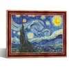 Image de Cadre Artistique Puzzle 500   La Nuit étoilée, Vincent Van Gogh