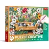 Image de Trefl - Puzzle 500 pièces, Creative, L'orangerie des Chats, à colorier | Pour les enfants et les adultes à partir de 10 ans, haute qualité, divertissement créatif, pièces parfaitement ajustées,