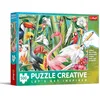 Image de Trefl - Creative - Oiseaux du Paradis - Puzzle 500 pièces - Puzzle à Faire soi-même, coloriage, Loisirs créatifs, pour Adultes et Enfants à partir de 10 Ans