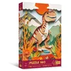 Image de Trefl - Puzzle Effet 3D, Dinosaure - 160 éléments - 40e Anniversaire Trefl, Puzzle Coloré avec des Animaux, pour Les Enfants à partir de 6 Ans