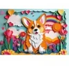 Image de Trefl 40e Anniversaire de Trefl - Paper Art - Petit Chien