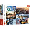 Image de Trefl TR45006, Premium Puzzle 4000 Teile - New York Collage, Qualitativ hochwertiges Premium Puzzle mit 4000 Teilen