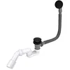 Image de Siphon de baignoire avec finition noire