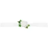 Image de Tulle guirlande fleurs Blanc