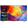 Image de TV TCL LED 43P638 109 cm 4K UHD Google TV Métal noir en occasion ou reconditionné
