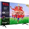 Image de TV LED Tcl 55P755 139 cm 4K UHD 2024 Aluminium brossé