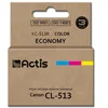 Image de Actis KC-513R Ink for Canon Printer; Canon CL-513 Replacement; Standard; 15 ML; Couleur