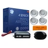 Image de M-Tech cp7s Aide au stationnement 4 capteurs avec Haut-Parleur Argent